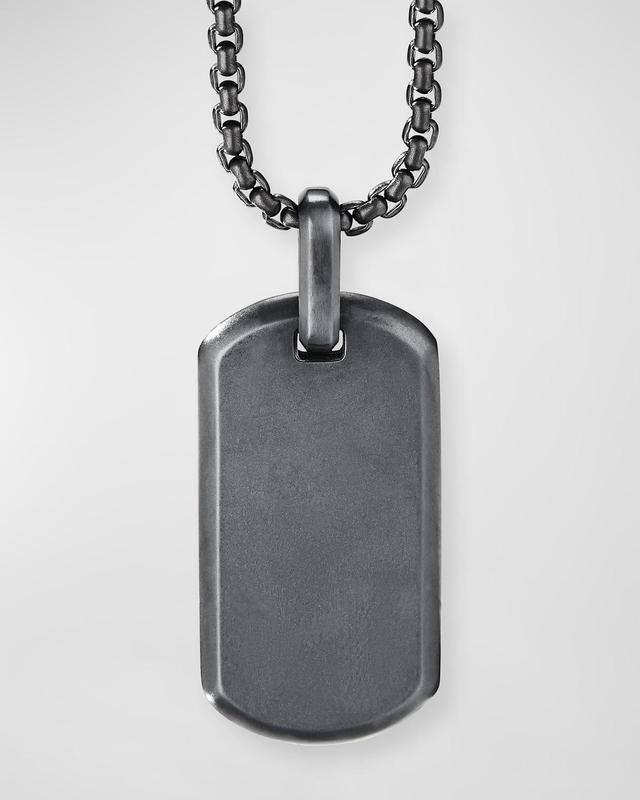 Mens Streamline Tag in Black Titanium Product Image