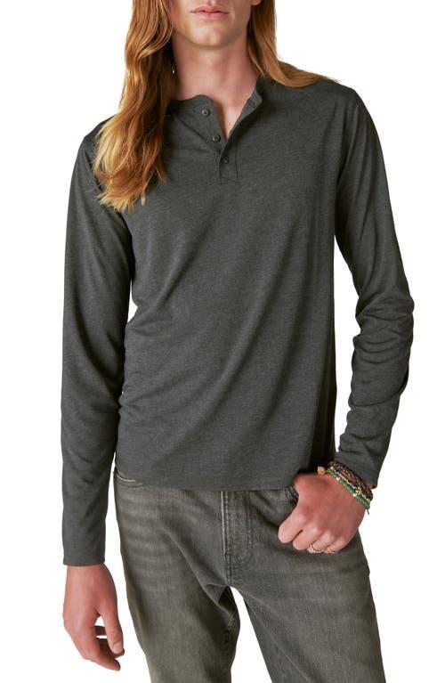 Lucky Brand Long Sleeve Henley Shirt Product Image