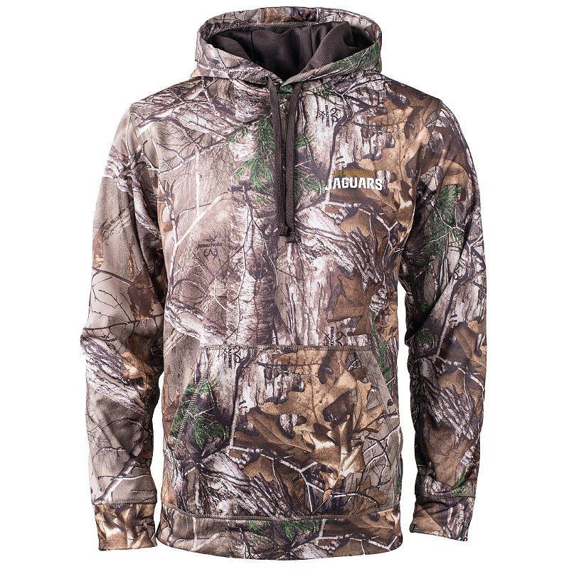 Mens Dunbrooke Realtree Camo Jacksonville Jaguars Circle Champion Tech Fleece Pullover Hoodie Product Image