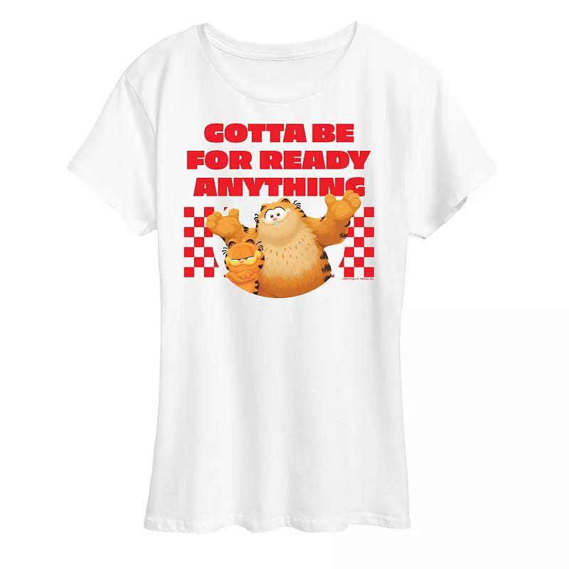 Plus The Garfield Movie Gotta Be Ready Graphic Tee, Womens Product Image