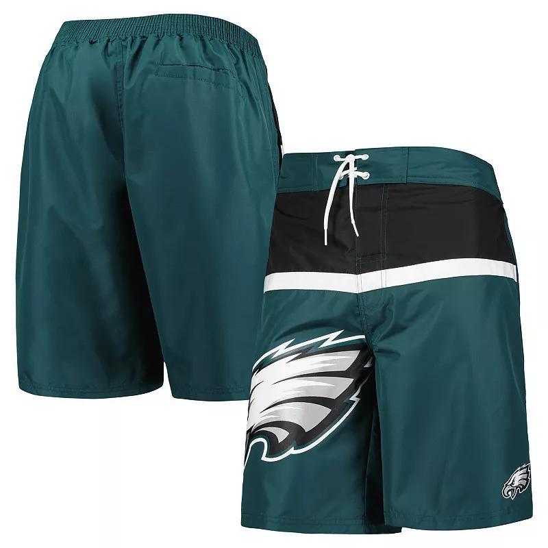 Mens G-III Sports by Carl Banks Midnight Philadelphia Eagles Sea Wind Swim Trunks Product Image