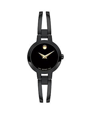 Movado Amorosa Black Pvd Stainless Steel Watch, 24mm Product Image