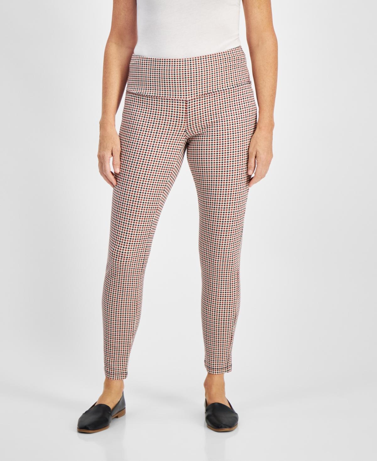 Style & Co Womens Mid-Rise Ponte-Knit Pants with Tummy Control, Created for Macys product image