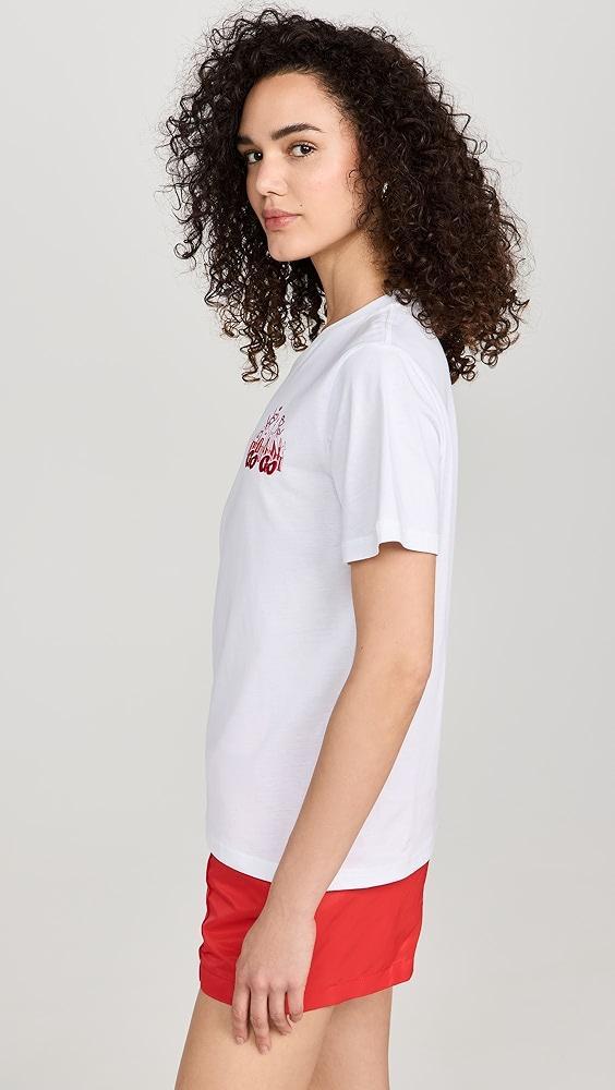 GANNI Thin Jersey GoGo Relaxed T-Shirt | Shopbop Product Image