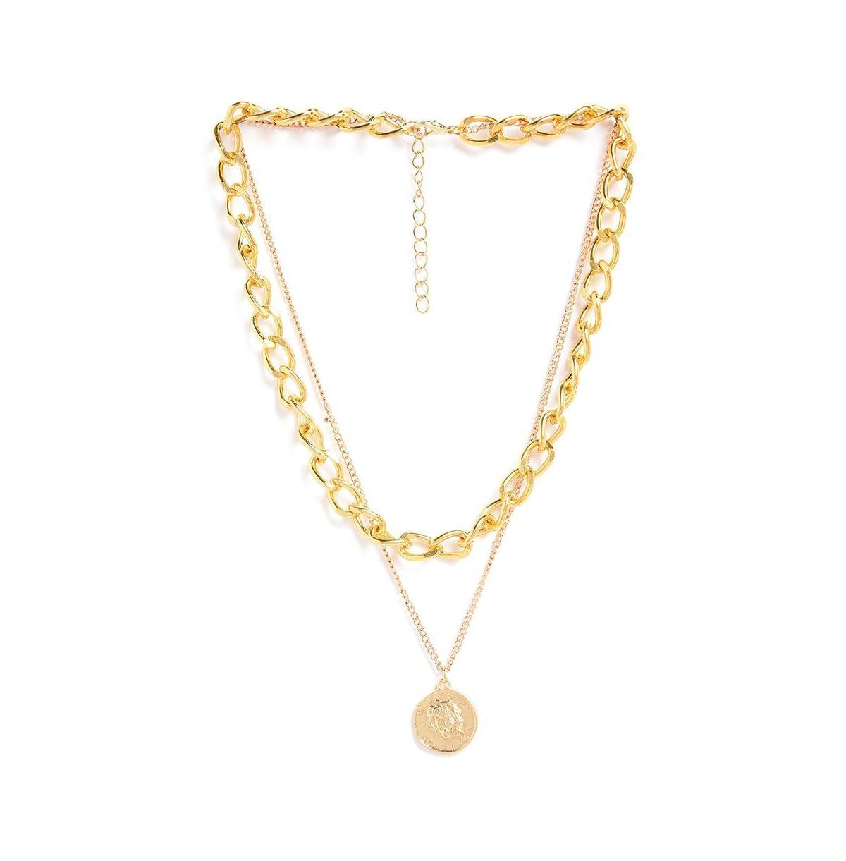 Sohi Womens Chain Layered Necklace product image