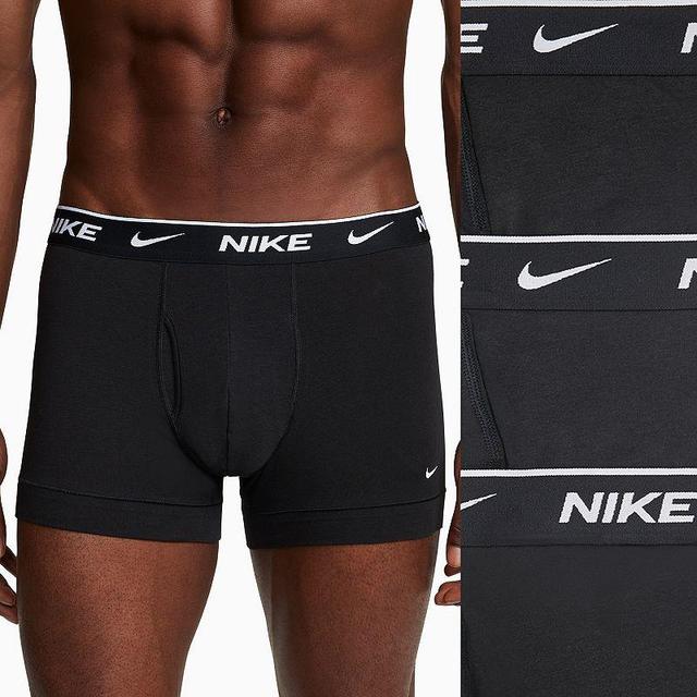 Nike Mens 3-pk. Dri-fit Essential Cotton Stretch Trunk Product Image