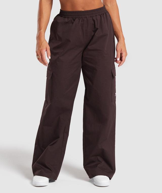 Gymshark Cotton Cargo Pants - Heritage Brown Female Product Image