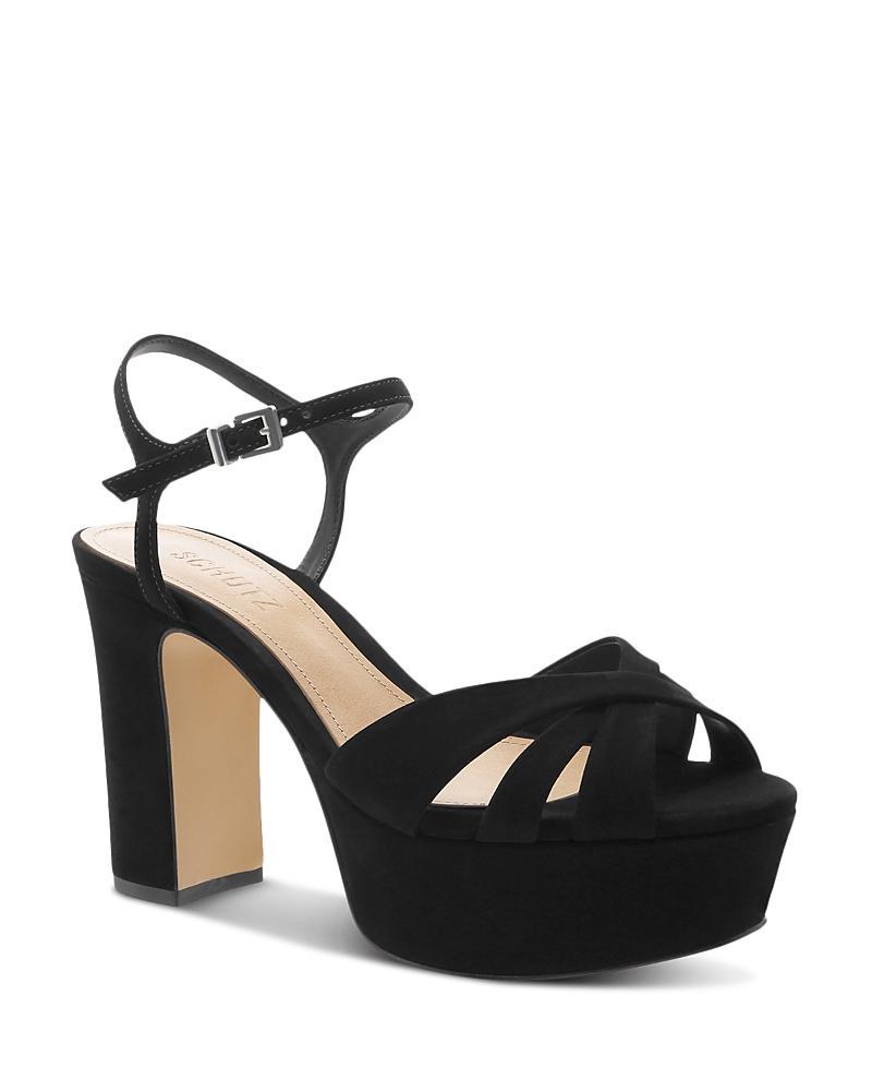 Schutz Womens Keefa High-Heel Platform Sandals Product Image