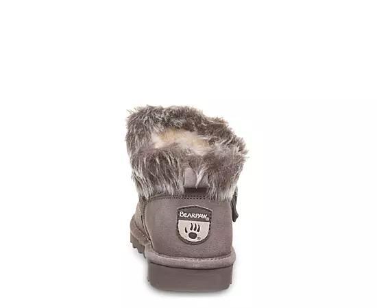 Bearpaw Jasmine Faux Fur Womens Short Boots Product Image