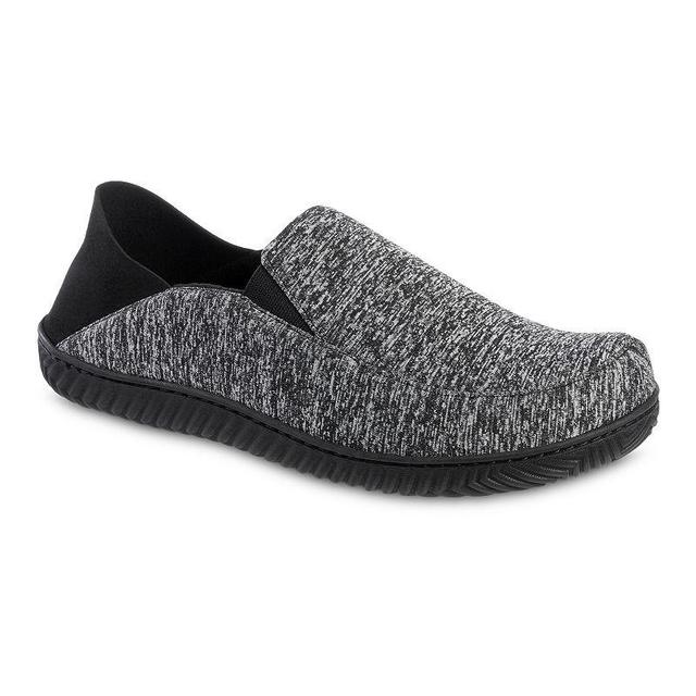 isotoner Memory Foam Sport Knit Miles Mens Closed Back Slippers Product Image