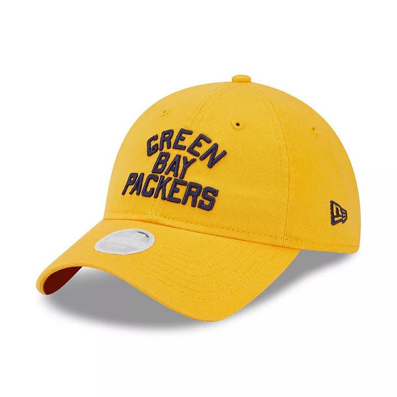 Womens New Era Green Bay Packers Core Classic 2.0 9TWENTY Adjustable Hat Product Image