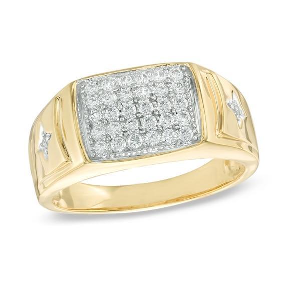 Men's 1/2 CT. T.w. Diamond Ring in 10K Gold Product Image