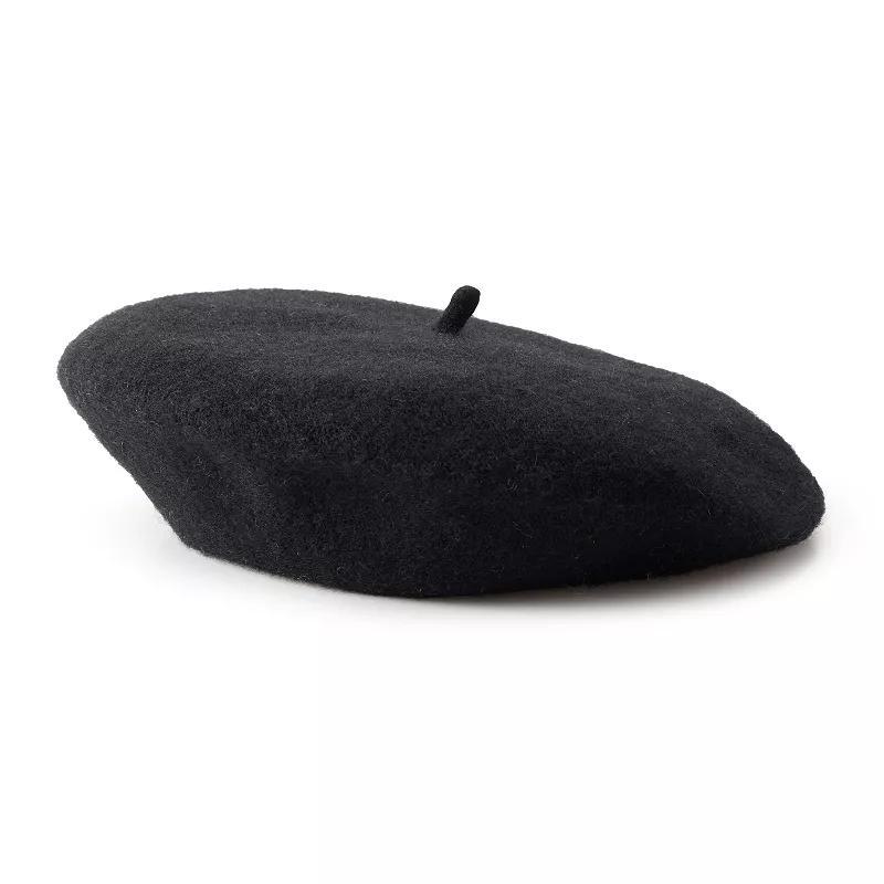 Womens Nine West Wool Blend Beret Product Image