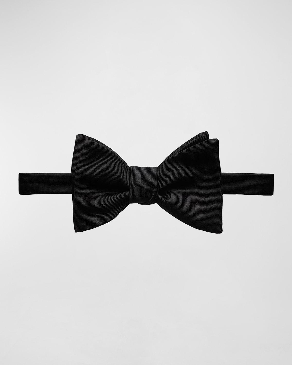 Mens Silk Ready-Tied Bow Tie Product Image