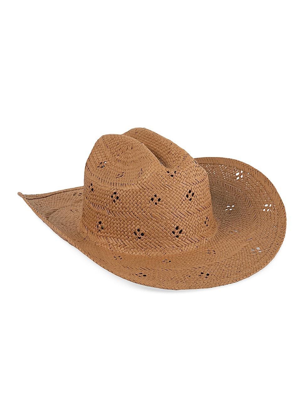 Womens Desert Rose Straw Western Hat Product Image