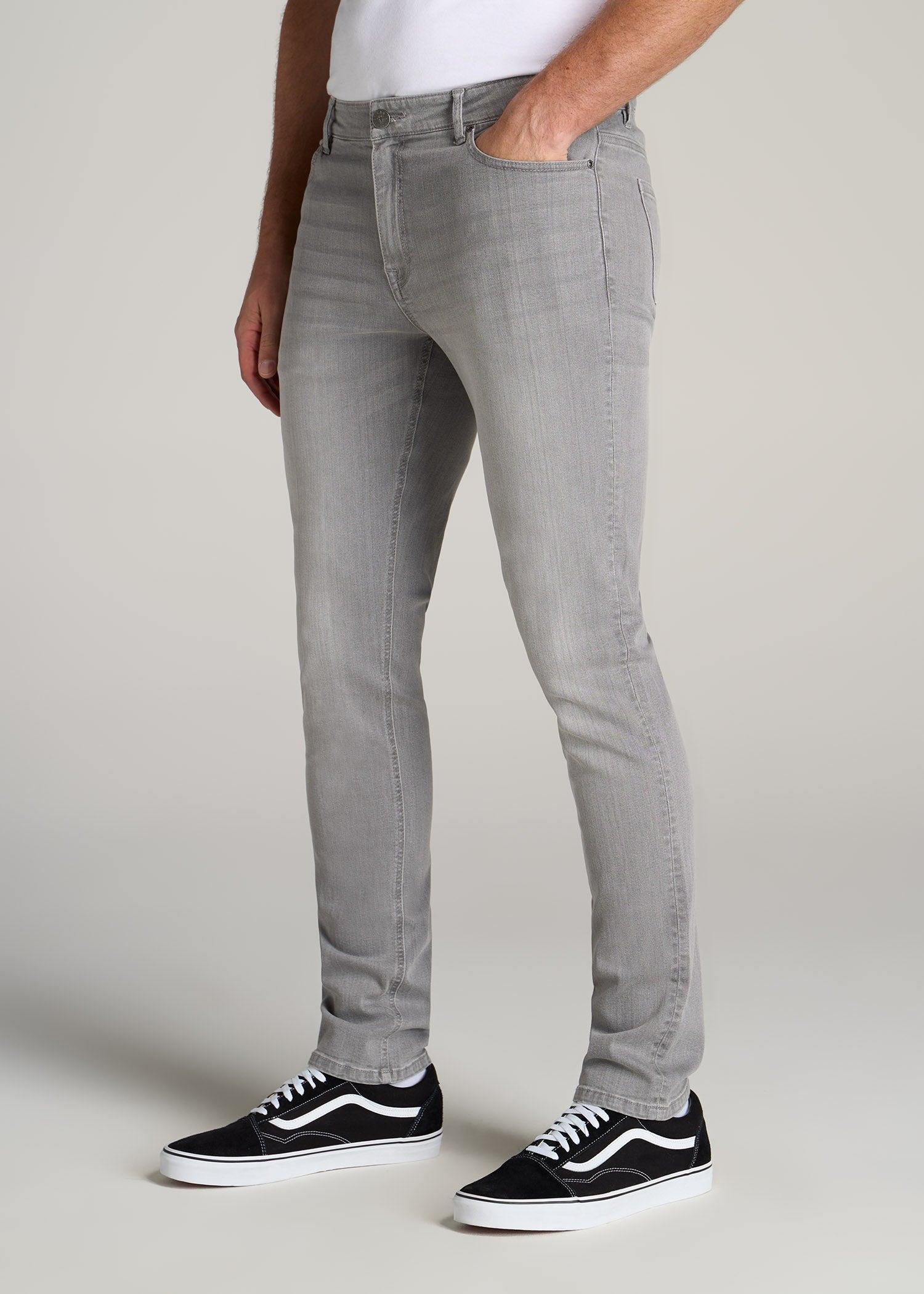 Dylan SLIM-FIT Jeans for Tall Men in Concrete Grey Male Product Image