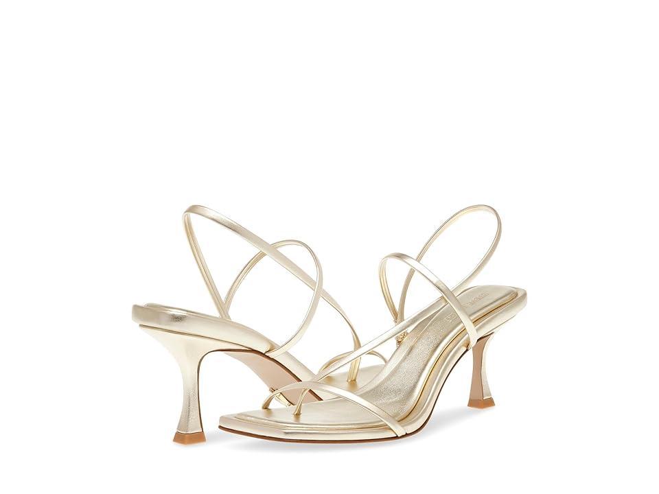 Steve Madden Womens Locke Strappy Asymmetrical High Heel Sandals Product Image