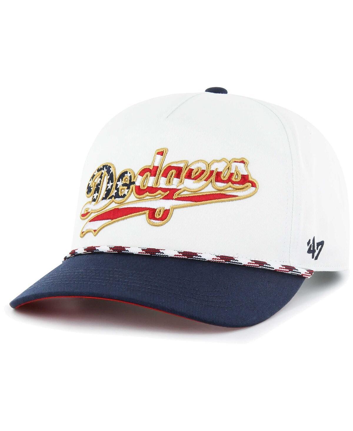 Mens 47 Los Angeles Dodgers Flag Script Hitch Snapback Hat Product Image