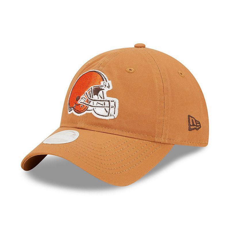 Womens New Era Brown Cleveland Browns Core Classic 2.0 9TWENTY Adjustable Hat Product Image