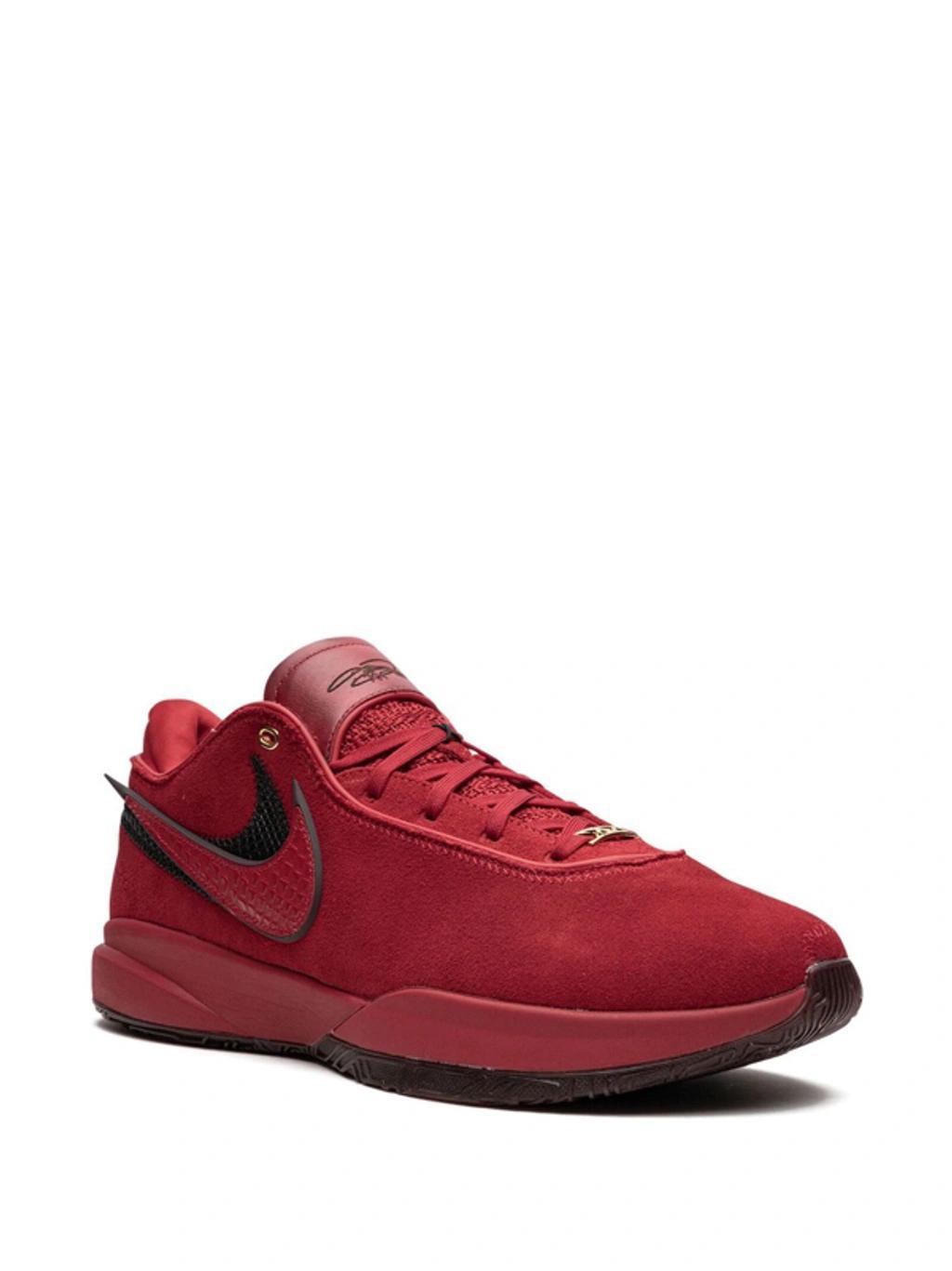 Lebron 20 "liverpool" Sneakers In Red Product Image