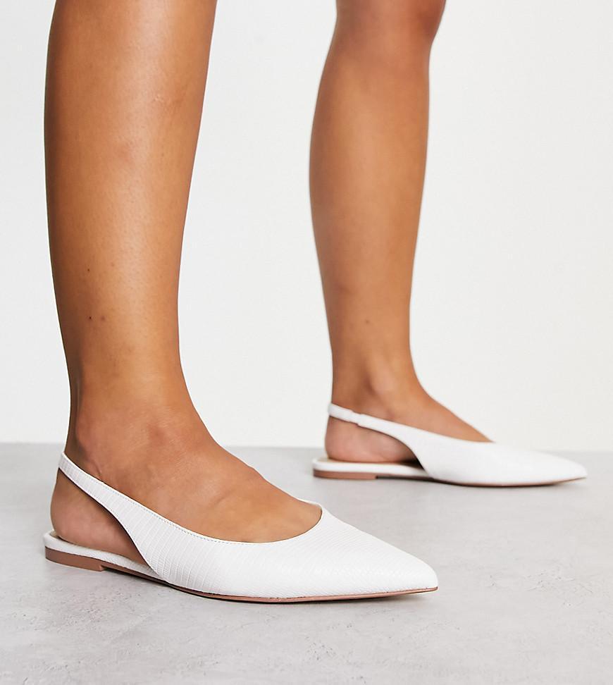 ASOS DESIGN Lala slingback ballet flats Product Image