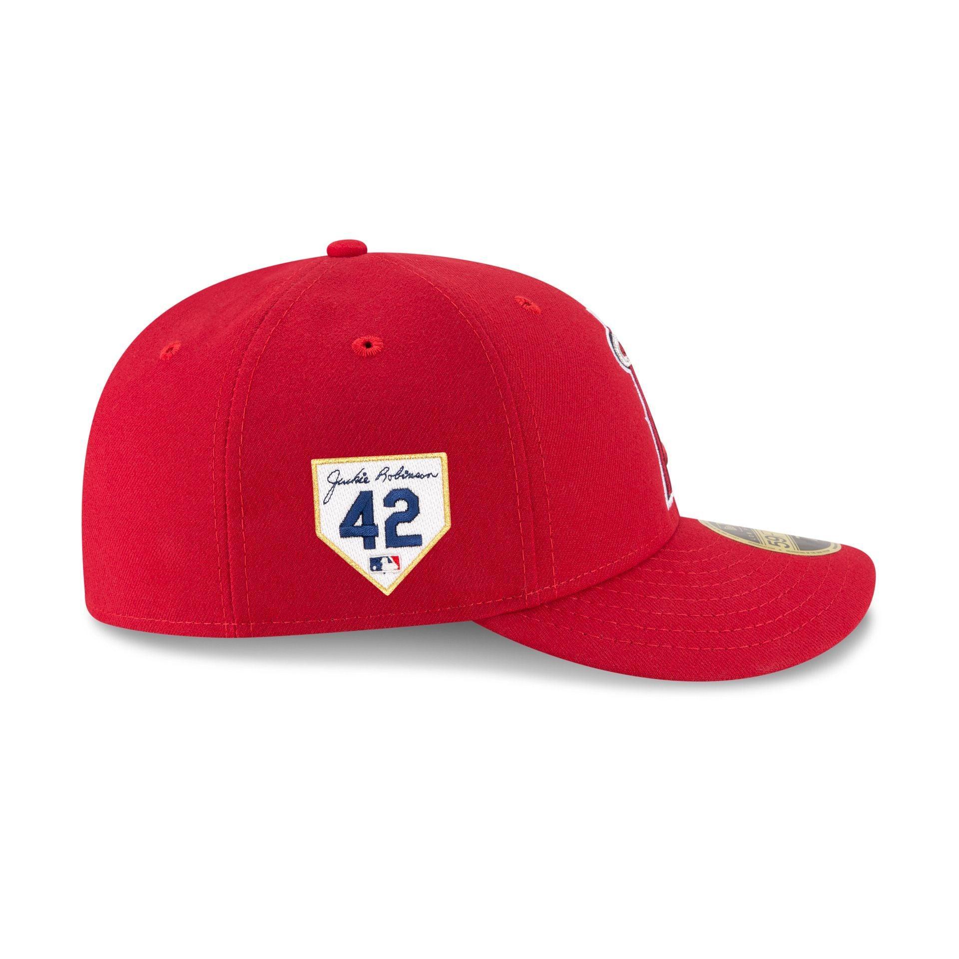 Los Angeles Angels Jackie Robinson Day 2024 Low Profile 59FIFTY Fitted Hat Male Product Image