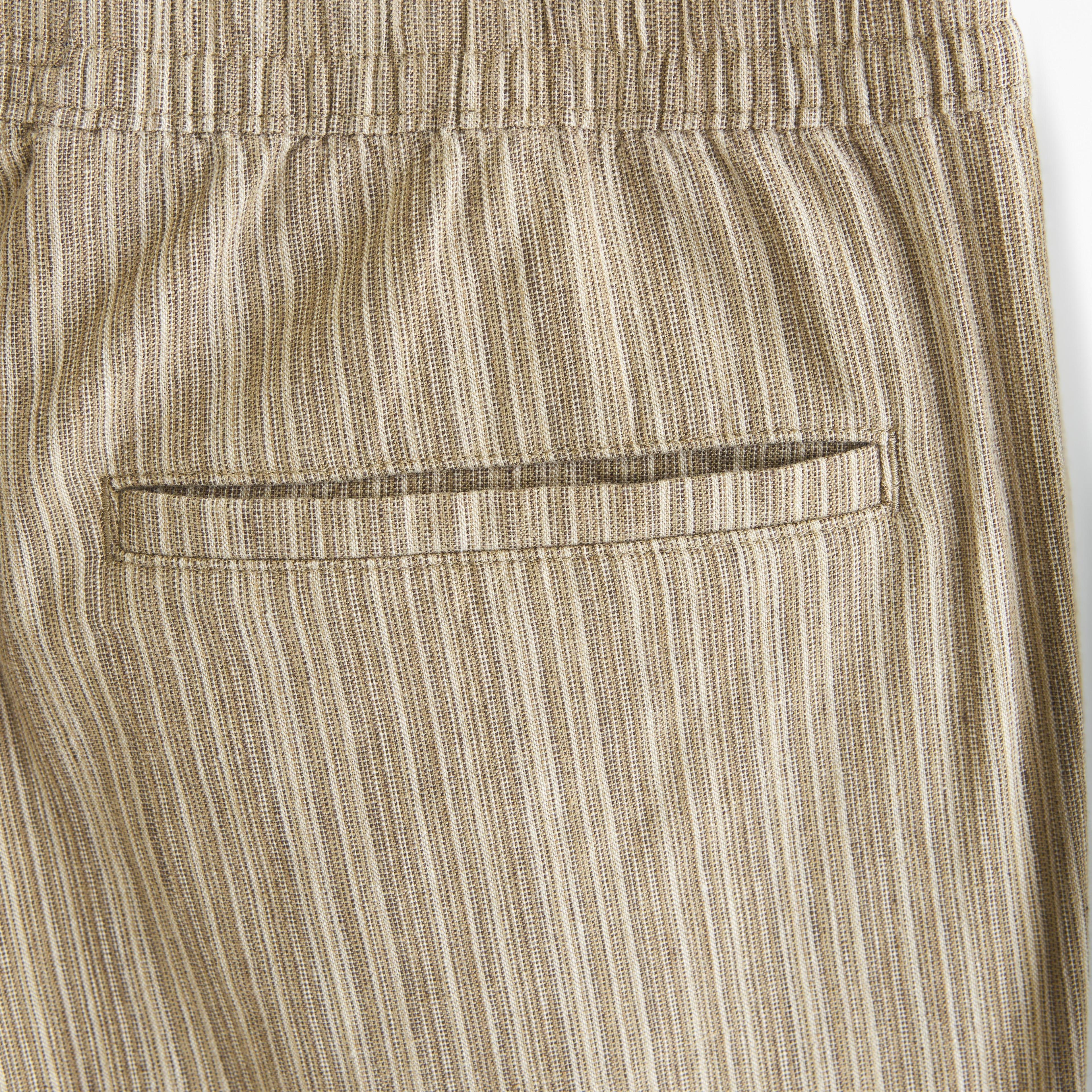 Linen-Blend Pull-On Pant Product Image