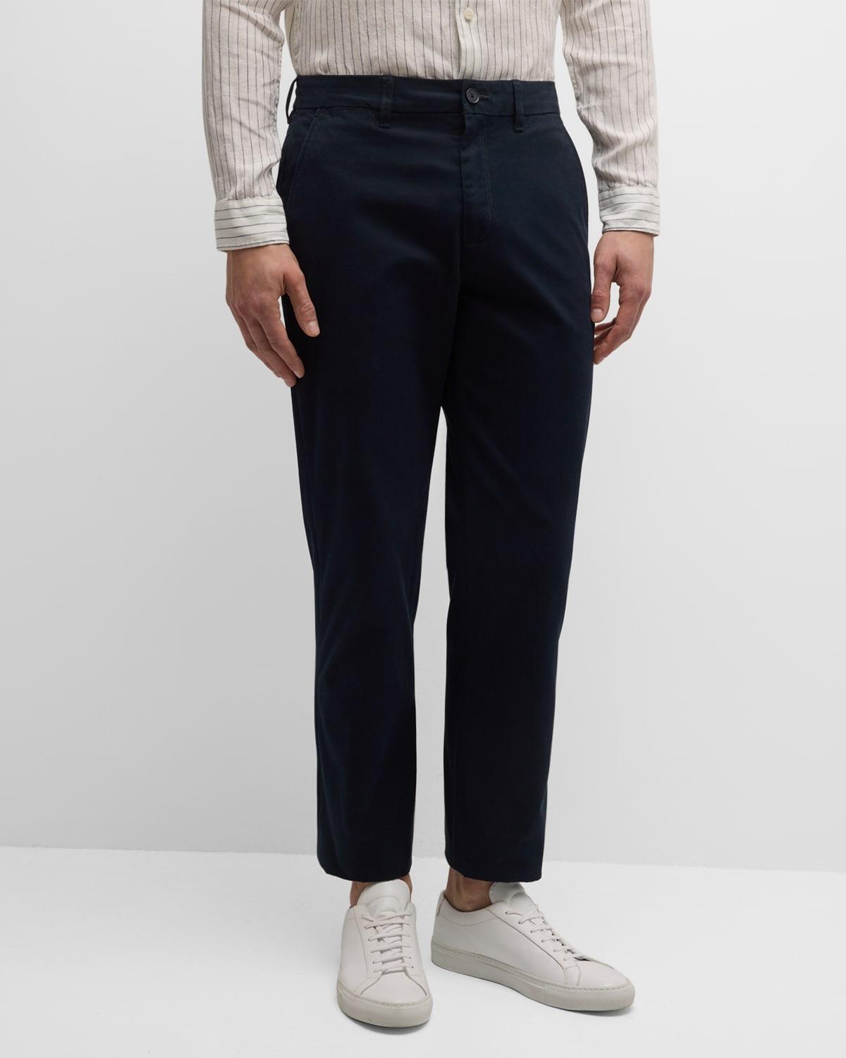 Vince Relaxed Cotton Chino Pants Product Image