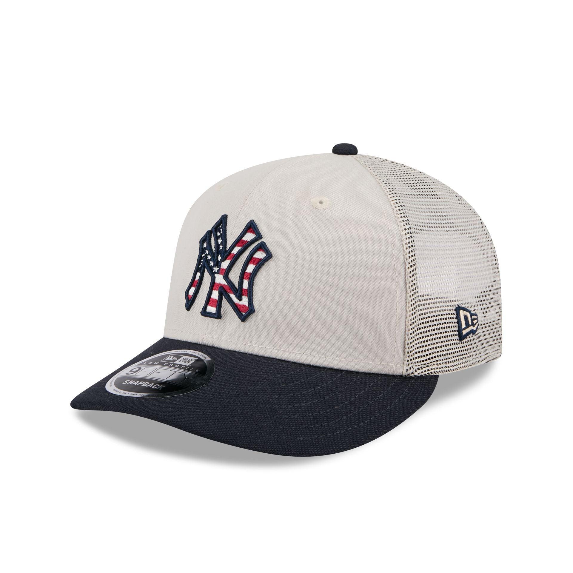 New York Yankees Independence Day 2024 Low Profile 9FIFTY Trucker Hat Male Product Image