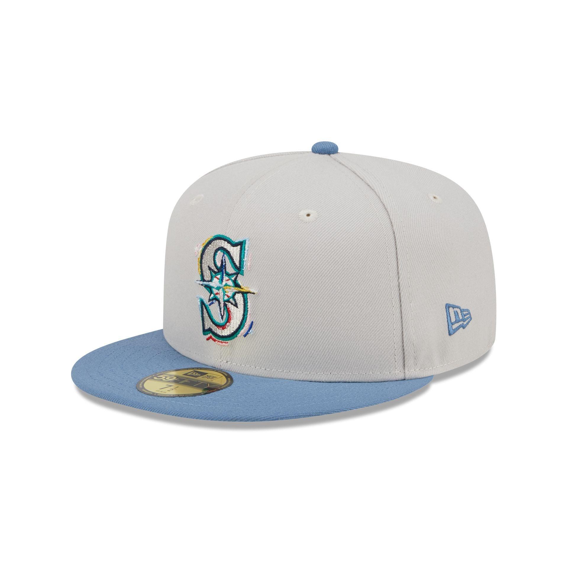 Seattle Mariners Color Brush 59FIFTY Fitted Hat Male Product Image