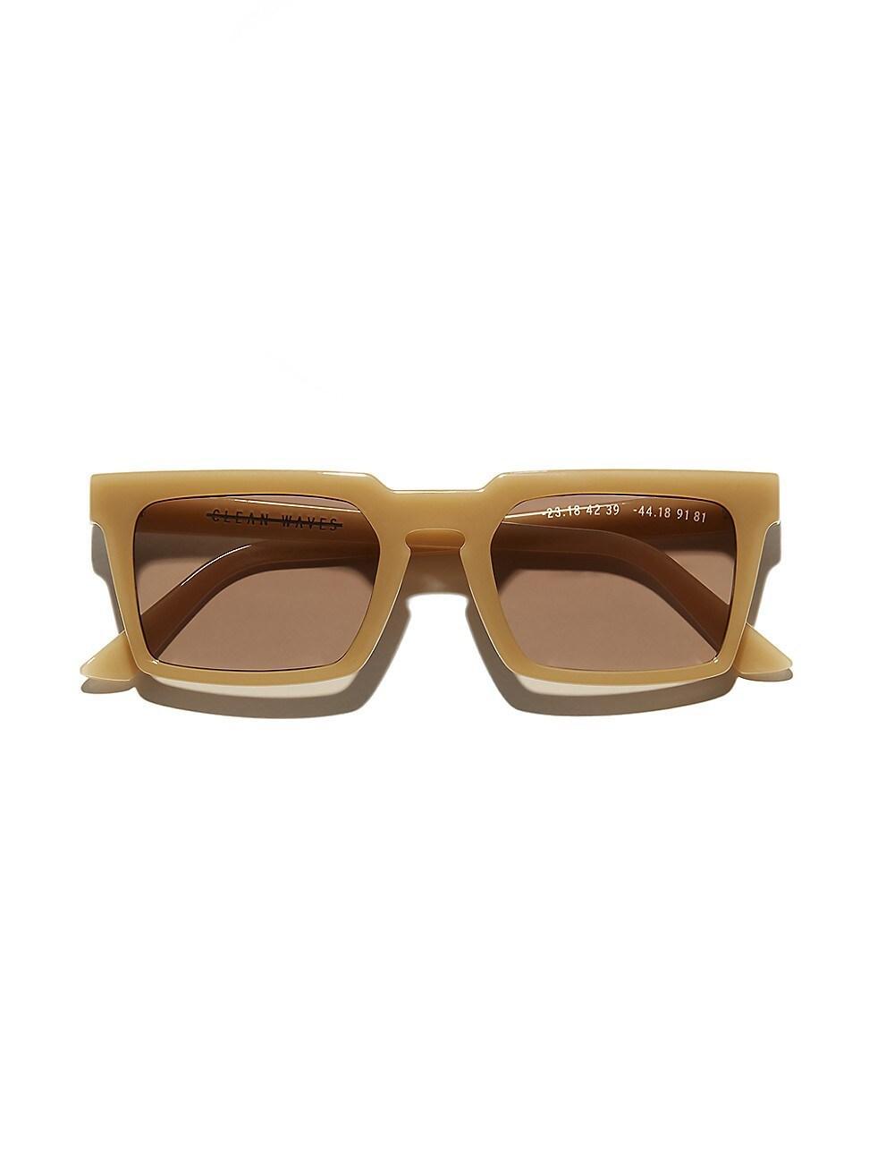 Mens 51MM Square Sunglasses Product Image