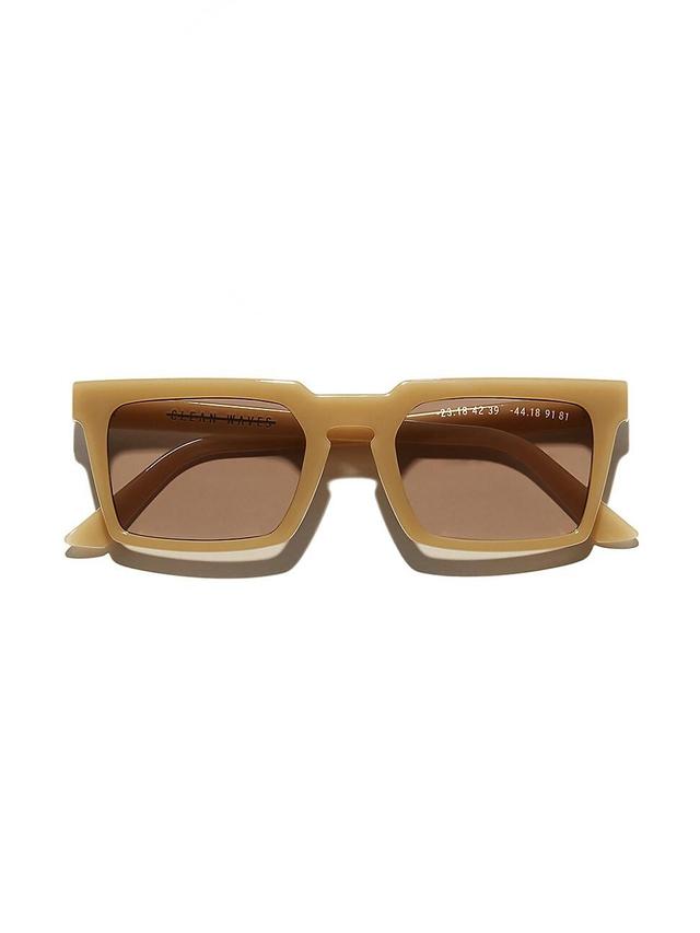 Mens 51MM Square Sunglasses Product Image