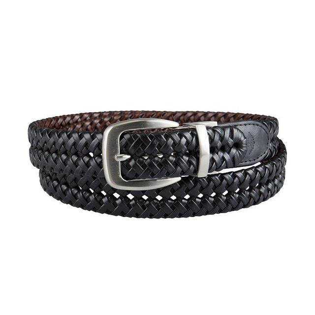 Mens Dockers Reversible Braided Leather Dress Casual Belt Product Image