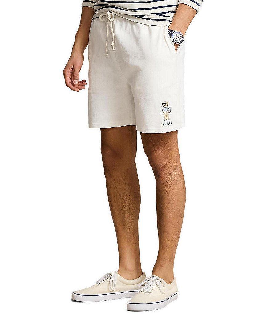 Polo Ralph Lauren Big & Tall Hemingway Bear 7.5#double; Inseam and 9.5#double; Inseam Shorts Product Image