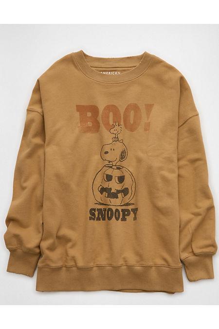 AE Halloween Oversized Graphic Crew Neck Sweatshirt Women's Product Image