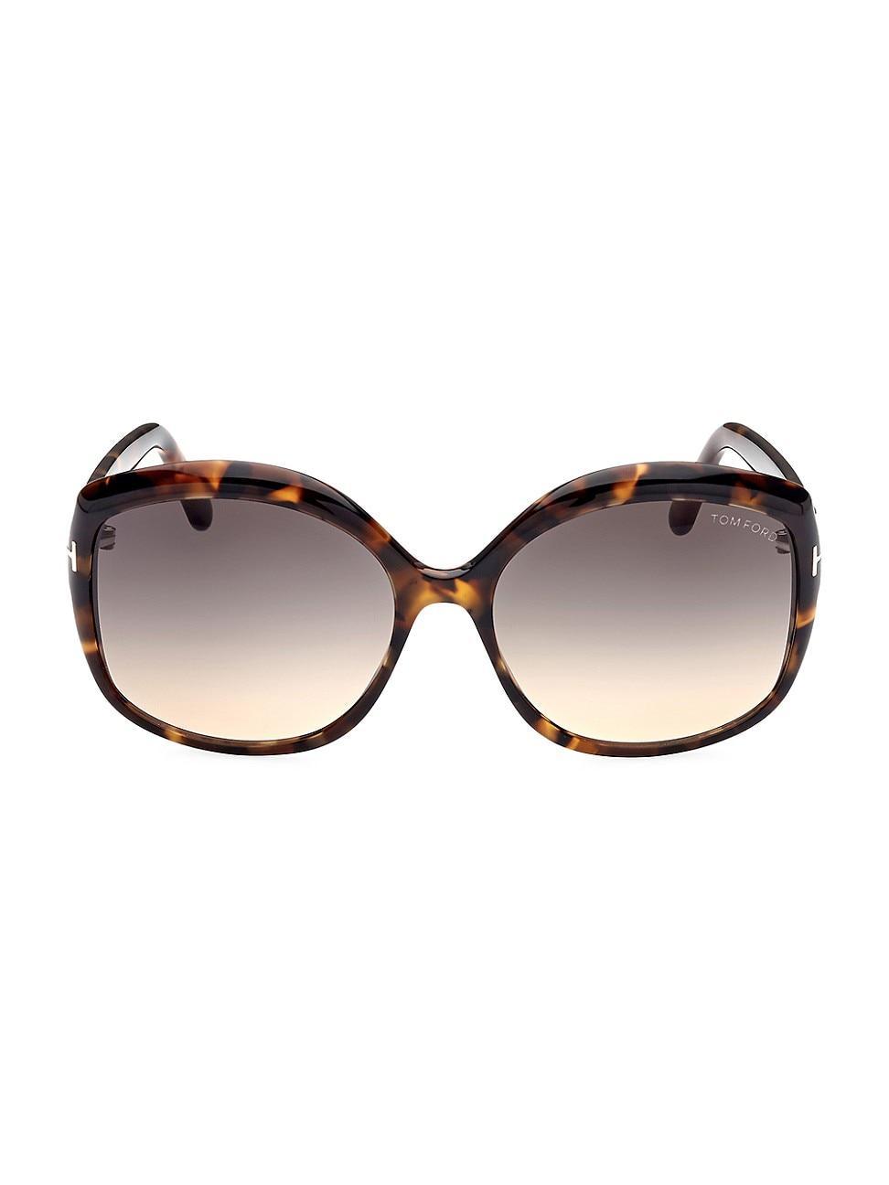 Chiara Round Acetate Sunglasses Product Image