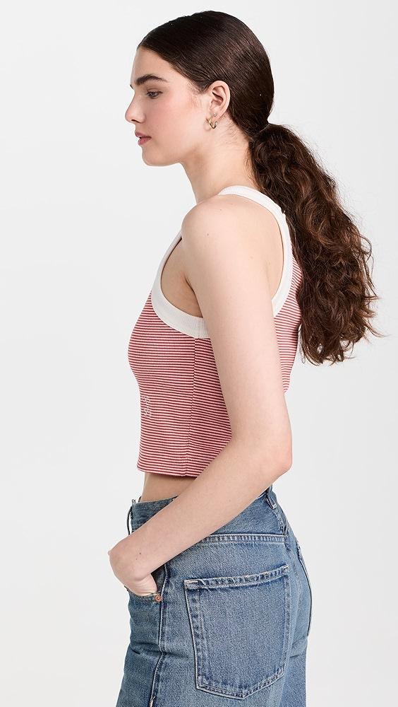 Closed Cropped Racer Tank Top | Shopbop Product Image