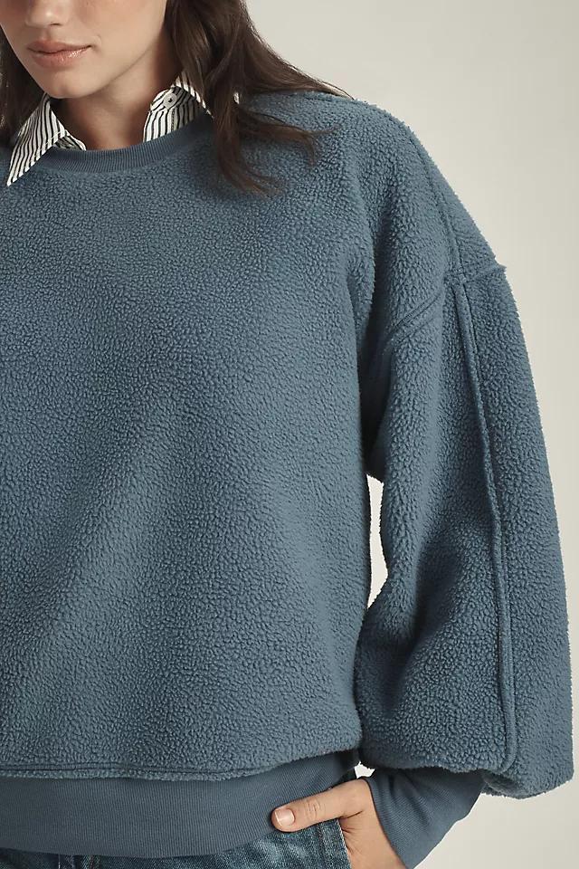 Pilcro Slouchy Crew-Neck Sweatshirt Product Image