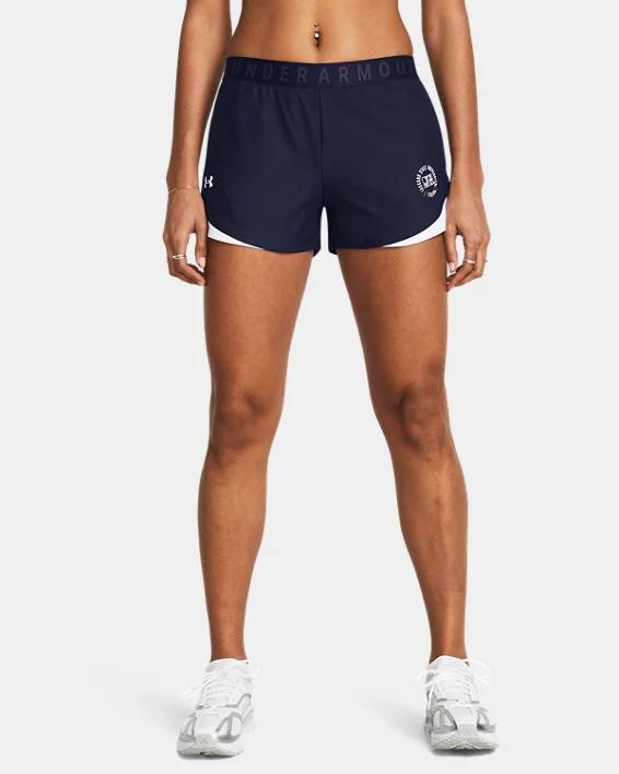 Womens UA Play Up Collegiate Shorts Product Image