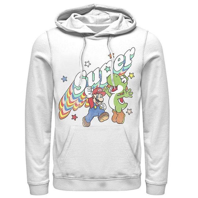 Mens Nintendo Super Mario 3D Star Hoodie Product Image