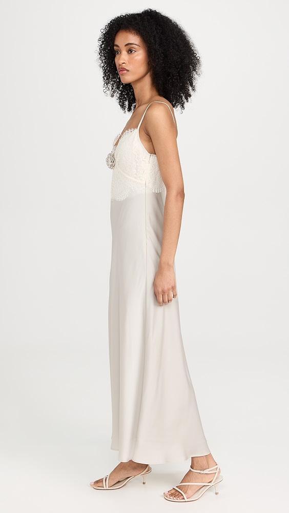 WAYF Lace Trim Slip Dress | Shopbop Product Image