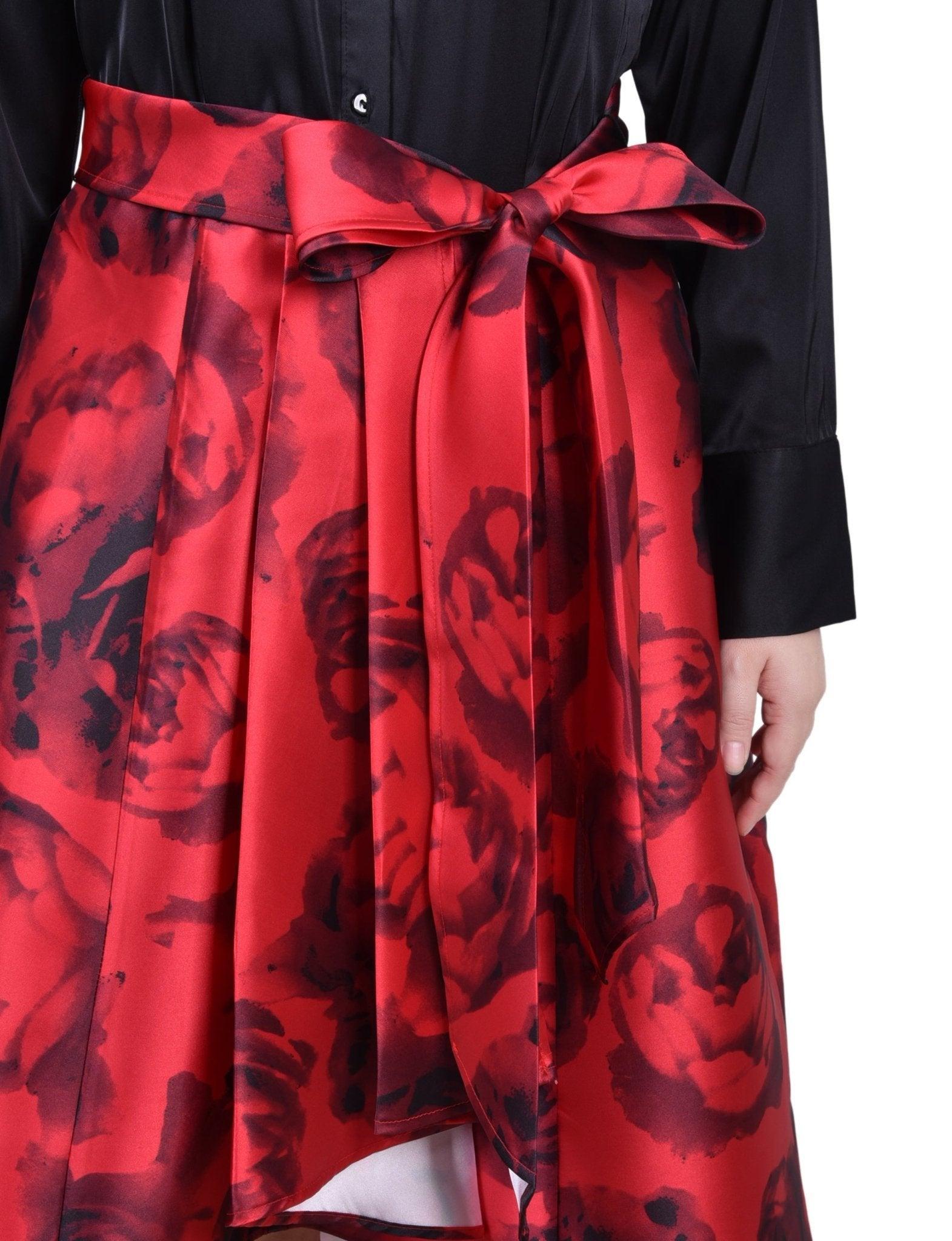 Satin/Mikado Dress - Petite Product Image