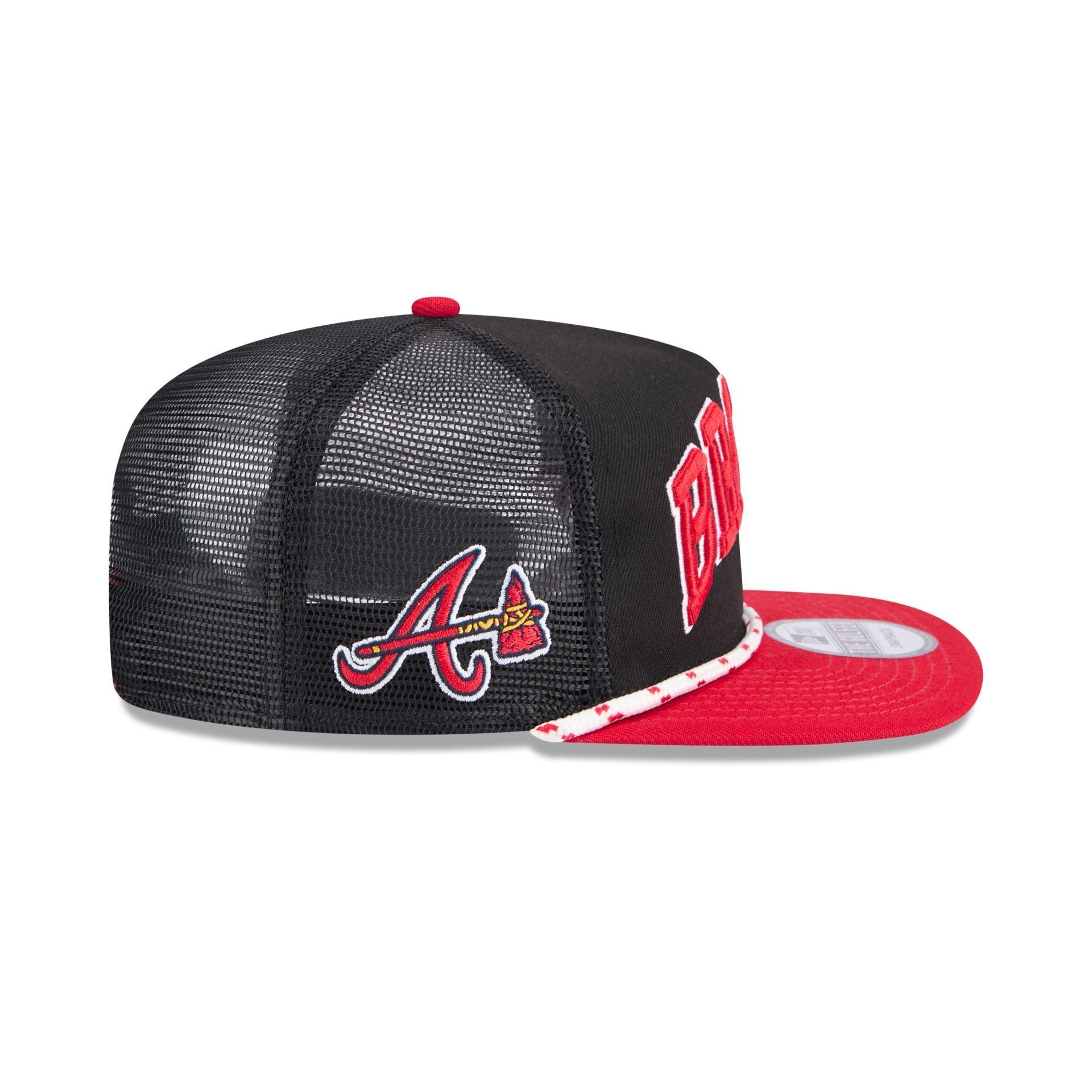 Atlanta Braves Throwback Golfer Hat Male Product Image