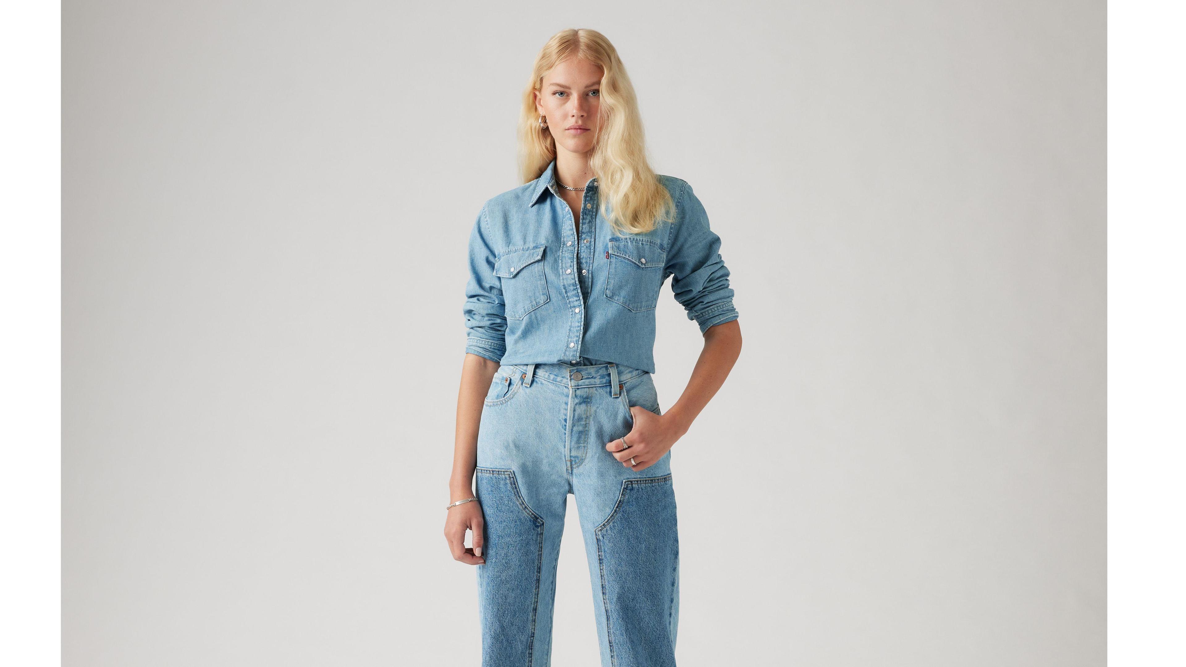 Iconic Western Denim Shirt Product Image