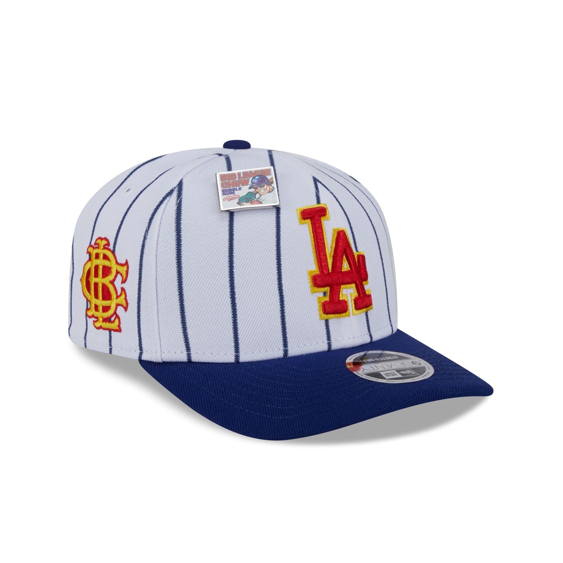 Big League Chew X Los Angeles Dodgers Outta Here Original 9SEVENTY Stretch-Snap Hat Male Product Image