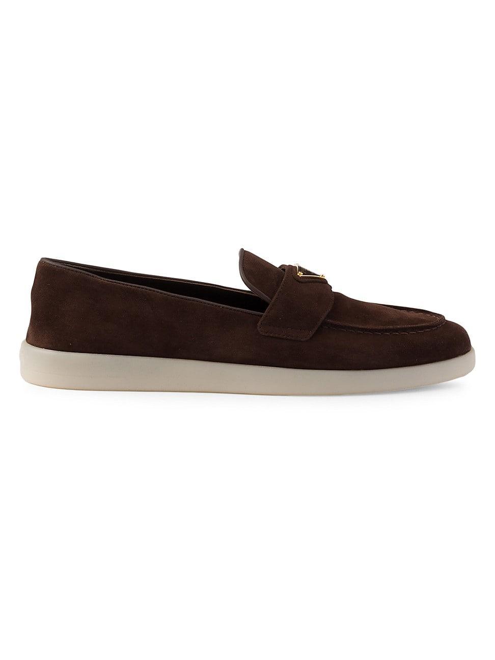 Womens Suede Loafers Product Image