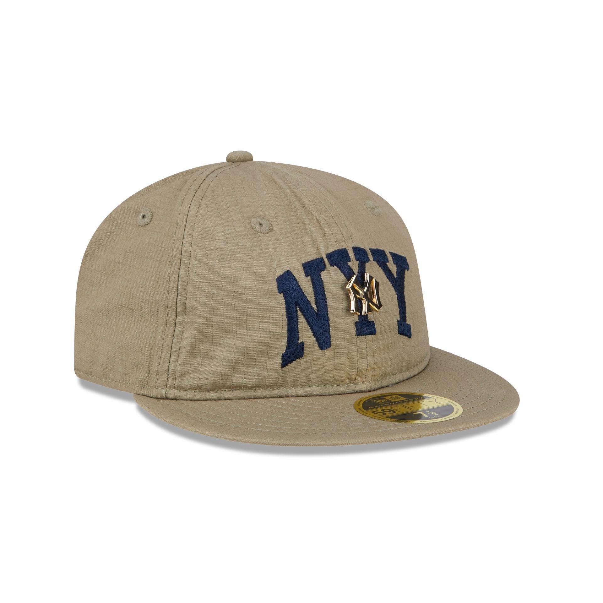 New York Yankees Logo Pin Retro Crown 59FIFTY Fitted Hat Male Product Image