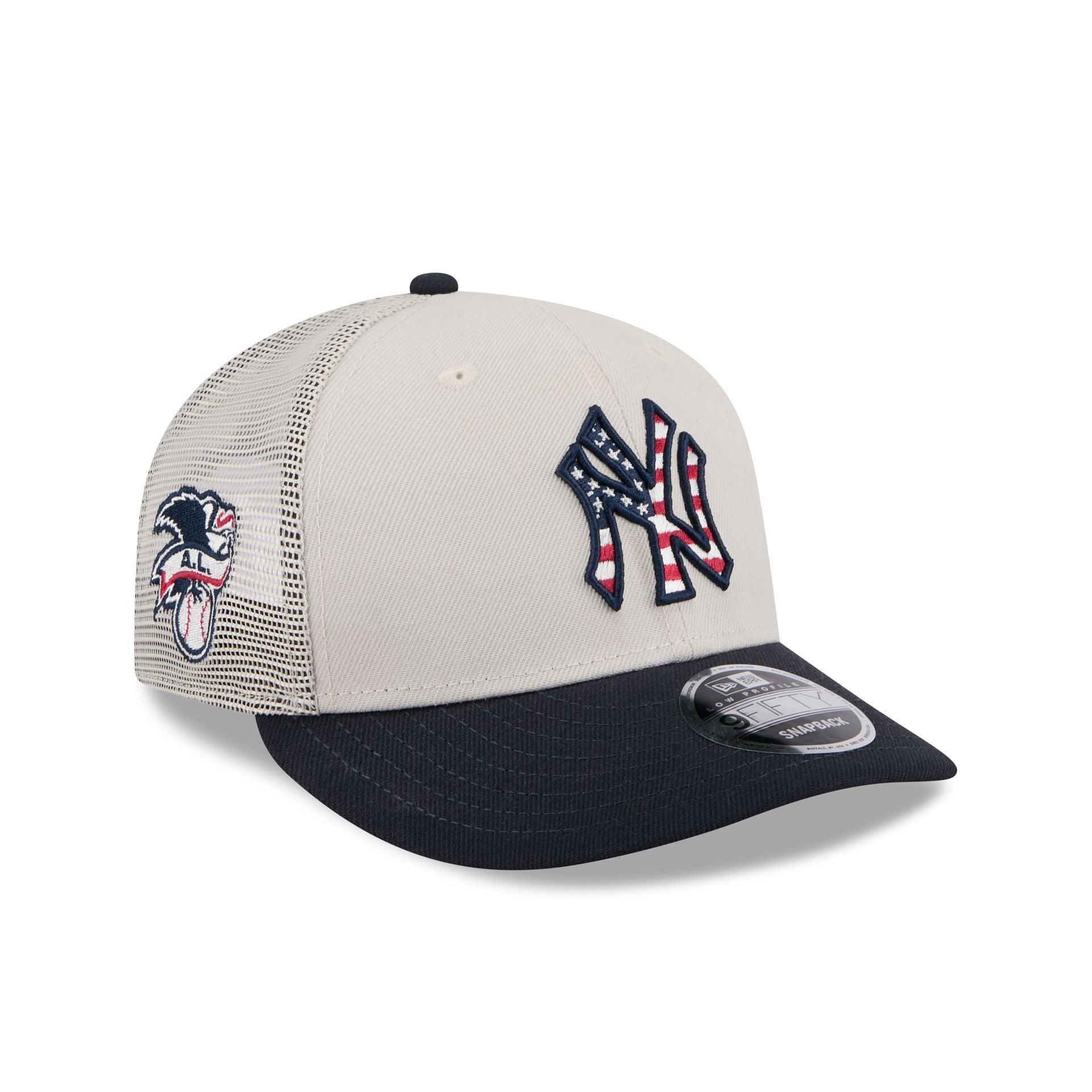 New York Yankees Independence Day 2024 Low Profile 9FIFTY Trucker Hat Male Product Image