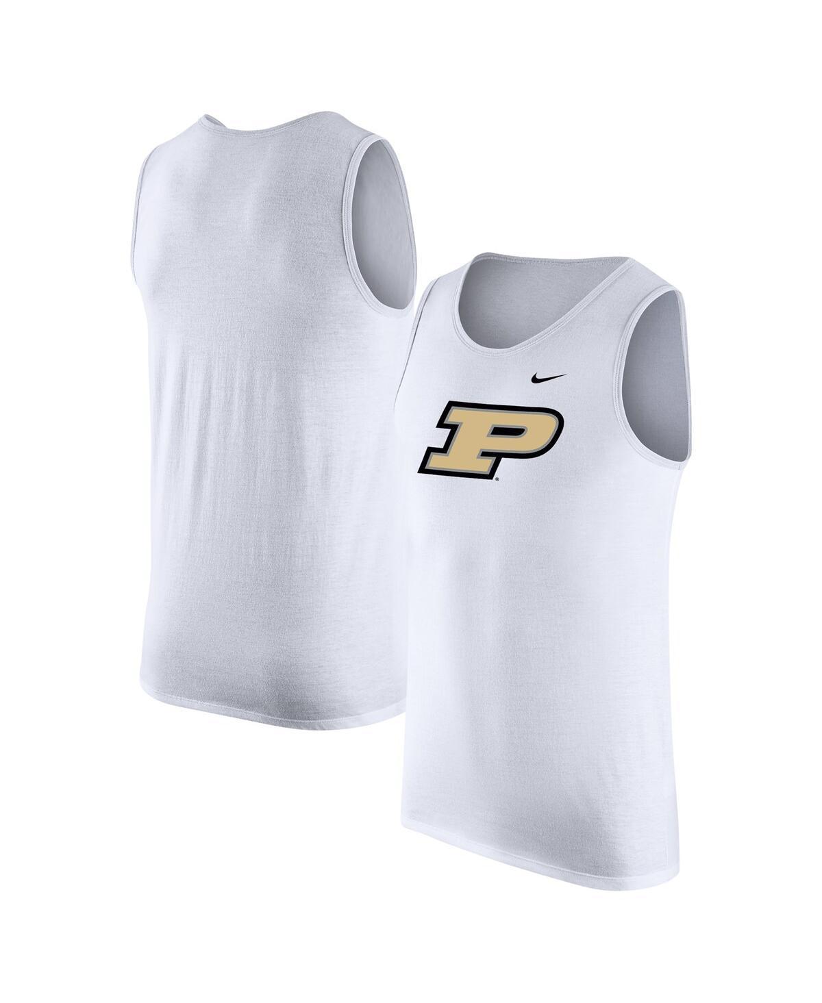 Nike Mens White Purdue Boilermakers Tank Top Product Image