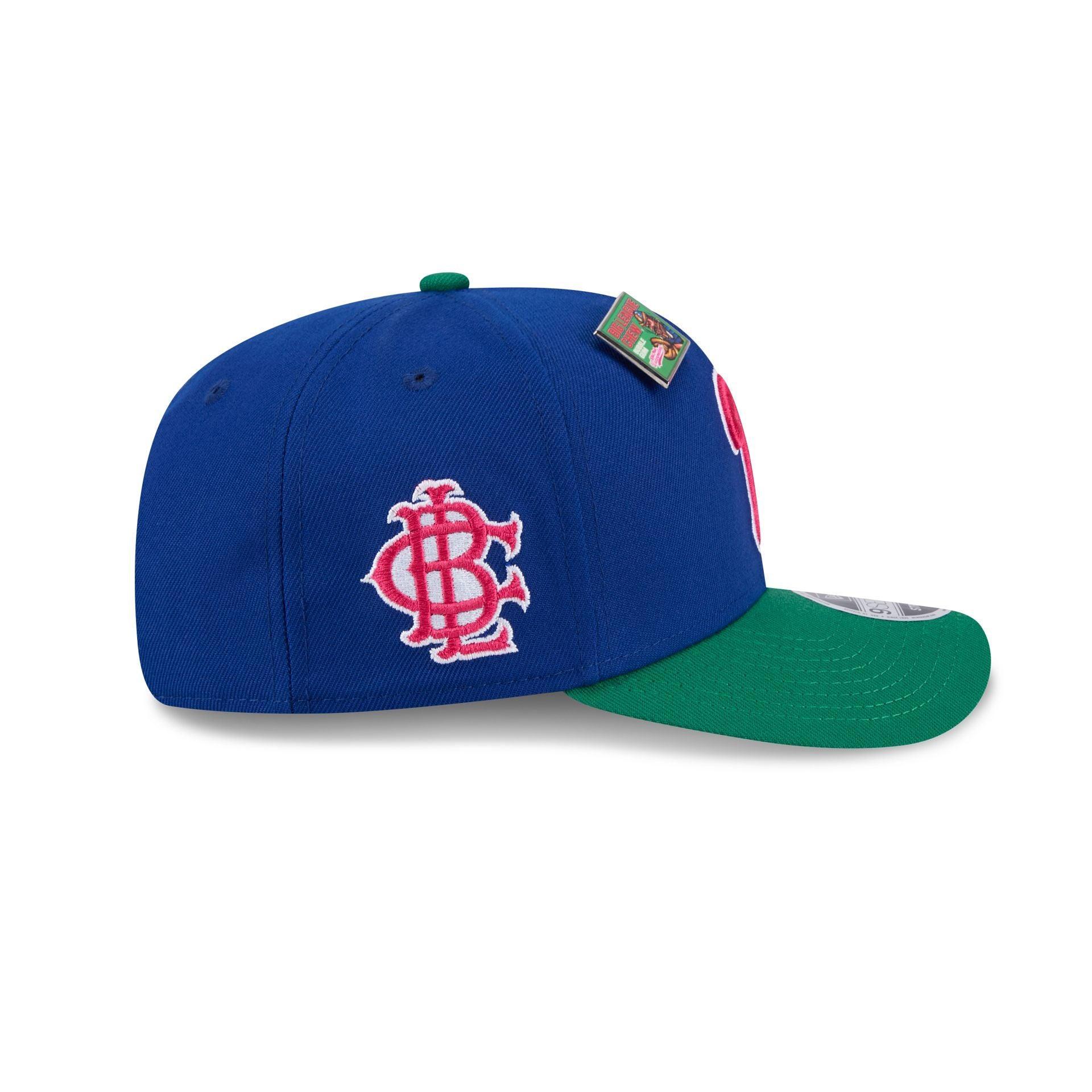 Big League Chew X Atlanta Braves Wild Pitch Watermelon 9SEVENTY Stretch-Snap Hat Male Product Image